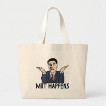 Mitt Happens Canvas Bag