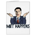 Mitt Happens Greeting Cards