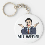 Mitt Happens Key Chain