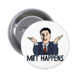 Mitt Happens Pins
