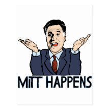 Mitt Happens Post Cards