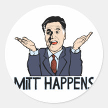 Mitt Happens Stickers