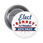 Mitt Romney 2012 Button