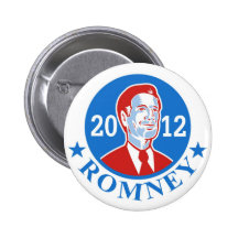 Mitt Romney 2012 Buttons