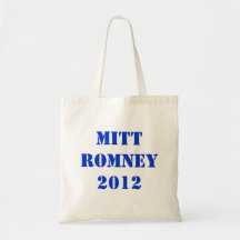 MITT ROMNEY 2012 CANVAS BAGS