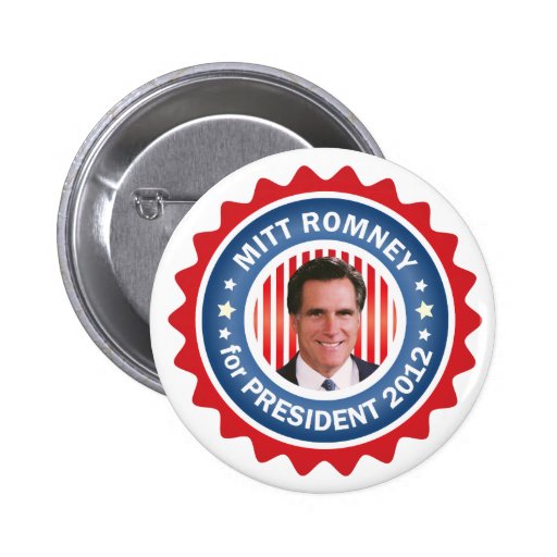 Mitt Romney 2012 for US President Buttons