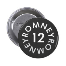 Mitt Romney 2012 Pinback Button