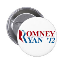 Mitt Romney and Paul Ryan 2012 Pinback Buttons