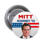 Mitt Romney for US President 2012 Buttons