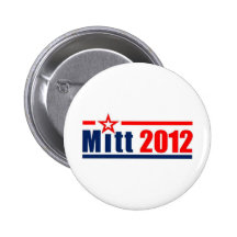 Mitt Romney "Mitt" 2012 Button