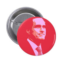 Mitt Romney Pinback Button