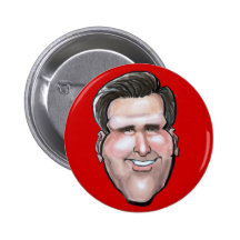 Mitt Romney Pinback Button