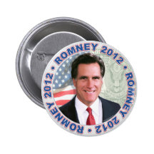 Mitt Romney President 2012 Gear Buttons