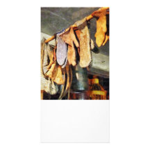 Mittens in General Store Custom Photo Card