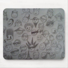 Mix emotions mouse mat