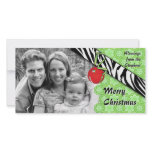 Mixed Pattern Holiday Photo Card