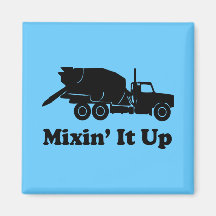 Mixin' It Up Refrigerator Magnet