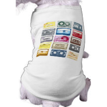 Mixtapes Graphic Dog Shirt