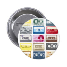 Mixtapes Graphic Pins