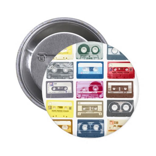 Mixtapes Graphic Pins