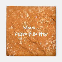 Mmm...Peanut Butter Fridge Magnets