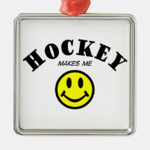 MMS: Hockey Christmas Ornament