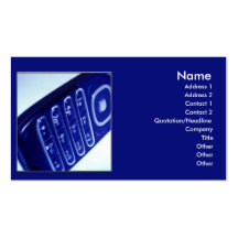 Mobile Phone Business Cards
