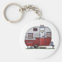 Mobile Scout Camper Keychain