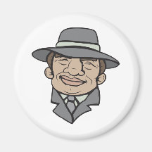 Mobster! Fridge Magnet