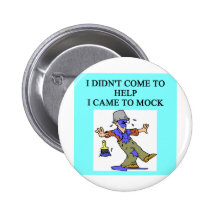 MOCK you Pinback Button