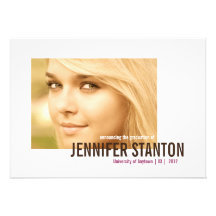 Mod 2 Photo Graduation Announcement