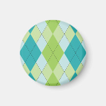 Mod Argyle Magnet
