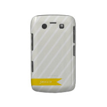 Mod Banner & Stripes Blackberry Bold Cover
