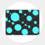 Mod Circles 2 Round Sticker