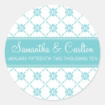 Mod Pattern Monogram Sticker