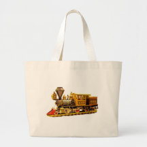 Model Trains Tote Bag