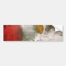 Modern Abstract Art Bumper Stickers