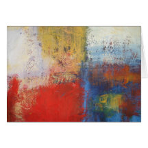 Modern Abstract Art Card