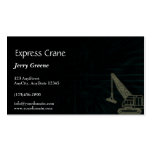 Modern Abstract Cube Construction Business Card