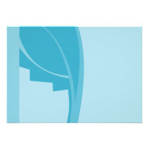 Modern Abstract Design. Custom Announcement