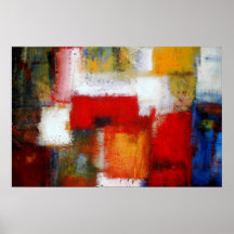 Modern Abstract Painting Art Prints Posters