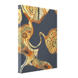 Modern Abstract Painting  Fluid Stretched Canvas Prints