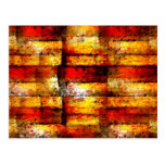 Modern Abstract Painting Post Card