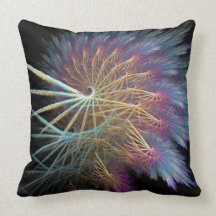Modern abstract pillow with Spiral shapes