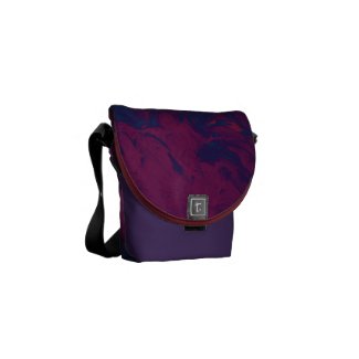 modern abstract purple and burgundy messager bag messenger bags