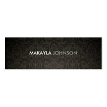 Modern and Minimal Damask Business Card Templates