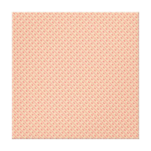 Modern Aztec Pink Striped Pattern Gallery Wrap Canvas