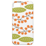 Modern Berry Sprigs iPhone 5 Case
