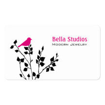 Modern Bird Business Cards