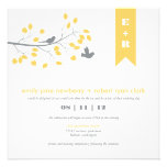 Modern Birds Wedding Invitation
